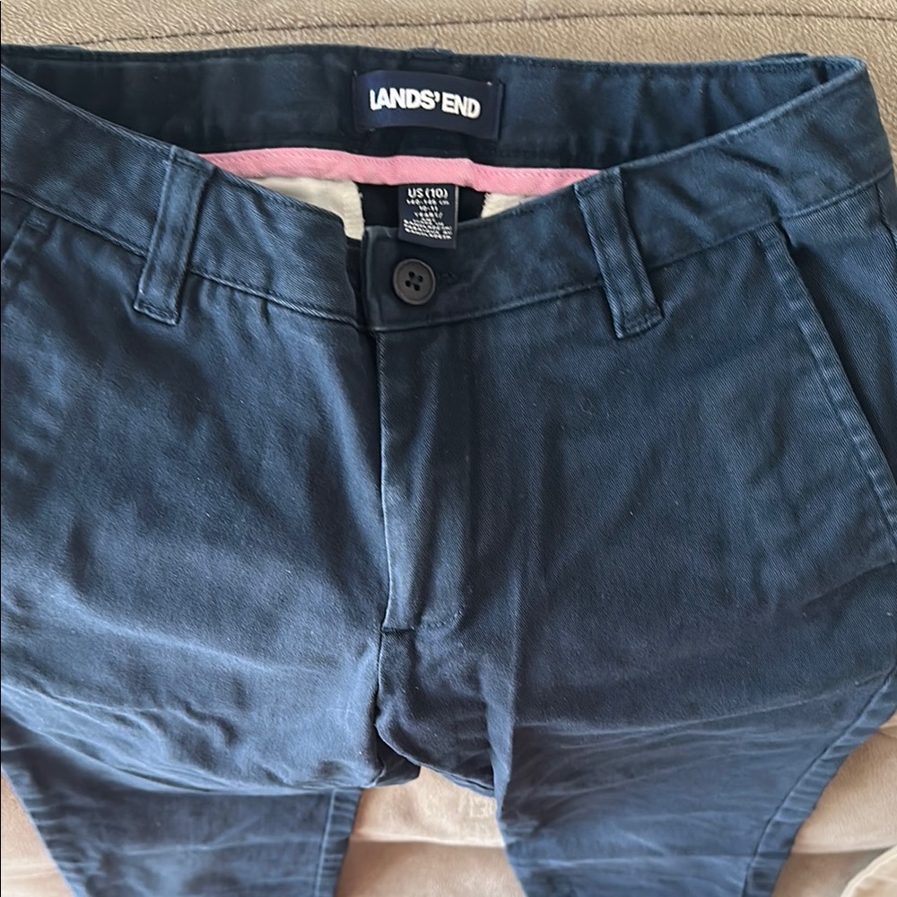 Lands' End Dark Blue Trousers